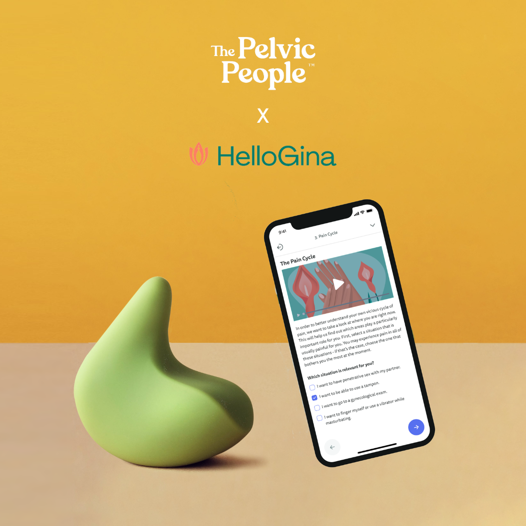 Kiwi Pelvic Floor Massager - Vibrating Entry Pain Relief | The Pelvic People