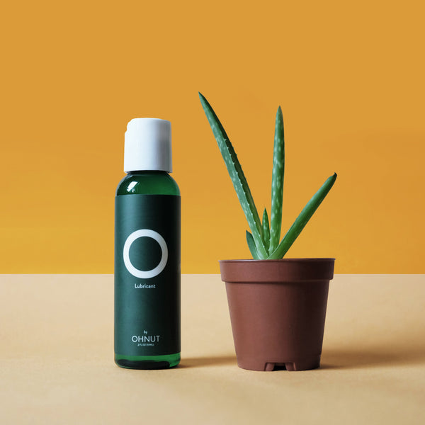 Oh Naturale organic aloe lubricant bottle by The Pelvic People